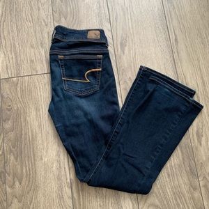 American Eagle Kick Boot Jeans Sz 4S